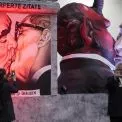 путін і Трамп — «герої» сатиричного карнавалу в Німеччині: знакове послання скульптора. Фото