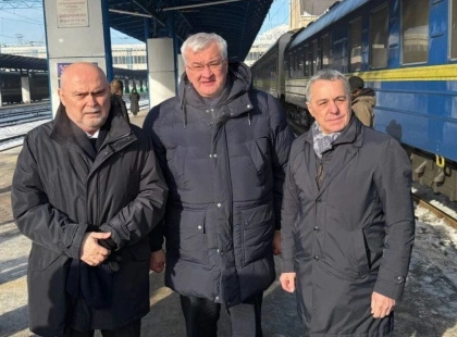 До Києва прибули з візитом глава ОБСЄ і генсек організації: що відомо. Фото