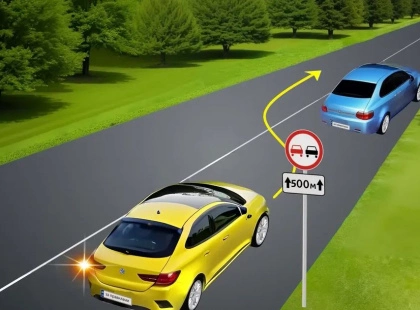 Чи дозволено виконати обгін? Пройдіть тест для досвідчених водіїв