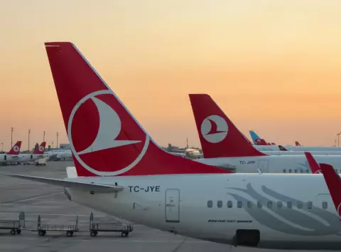 Turkish Airlines скасовує рейси до Москви через українські дрони