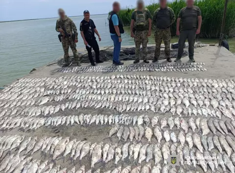 Батько та син з Ізмаїла затримані за браконьєрство: збитки 2,5 млн грн