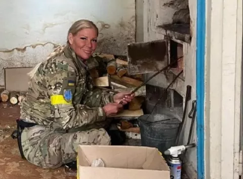 «Хотіла, щоб росіяни не просунулися далі»: ексдепутатка зі Швеції про службу в ЗСУ — відео