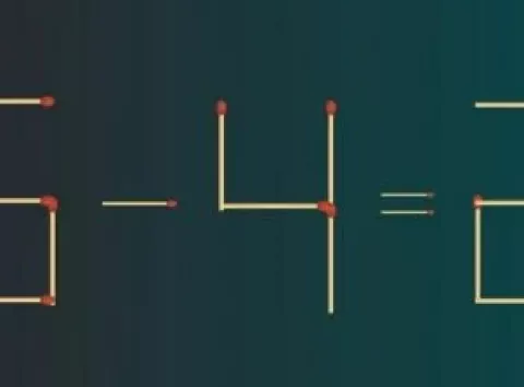 Пересуньте один сірник: швидка головоломка на кмітливість