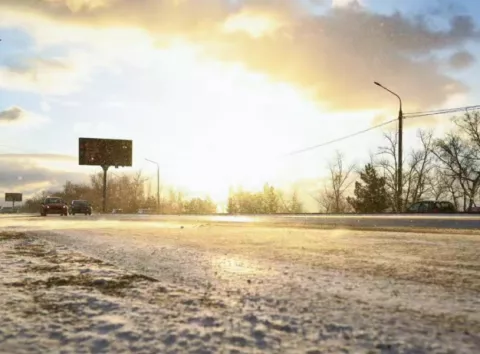 Ожеледиця та до -9°С: детальний прогноз погоди по Київщині на 8 лютого