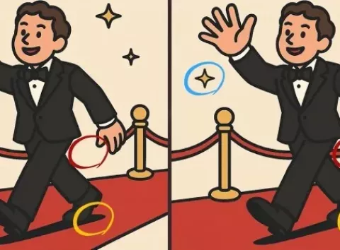 Знайдіть 3 відмінності: цікава головоломка