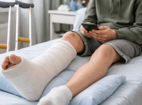 Шок у Києві: матір покинула 14-річного сина на два тижні зі зламаною ногою — у дитини анорексія й порушення органів. Фото