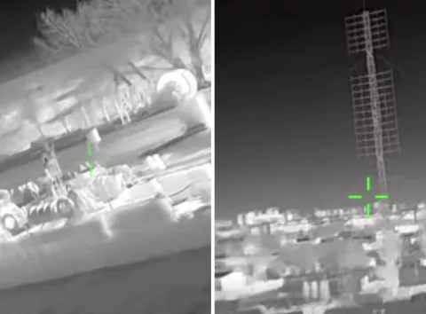 Техніка на мільйони стала металобрухтом: "Примари" ГУР знищили ЗРК "Панцирь", радар і десантний катер РФ в окупованому Криму.